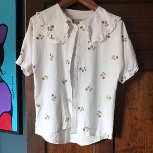 Sunflower pilgrim collar shirt
